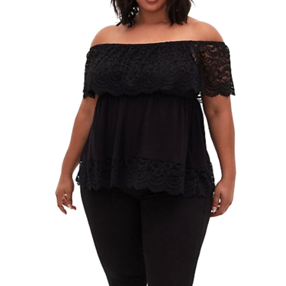 Torrid Super Soft Off the Shoulder Top